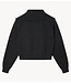 10DAYS Vest zip cardigan fleece antra melee