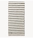 10DAYS Sjaal hairy knit scarf stripes ecru/portobello