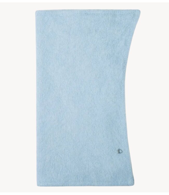 10DAYS Sjaal hairy knit bandana angel blue