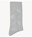 10DAYS Sokken long socks all over monogram light grey melee