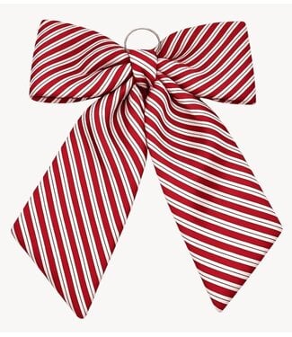 Strik Stoffen strik Liva 100cm rood/wit
