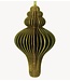 Kerstdecoratie Papieren honeycomb hanger groen