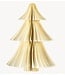 Kerstdecoratie Papieren honeycomb kerstboom wit