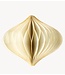 Kerstdecoratie Papieren honeycomb hanger wit