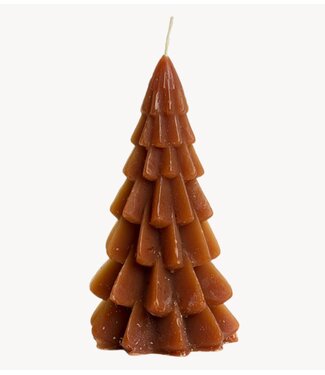 Kerstdecoratie Kerstboom Chestnut 12 cm