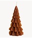 Kerstdecoratie Kerstboom Chestnut 12 cm