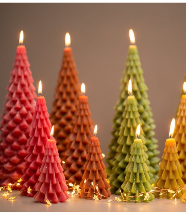 Kerstdecoratie Kerstboom Raspberry 12 cm