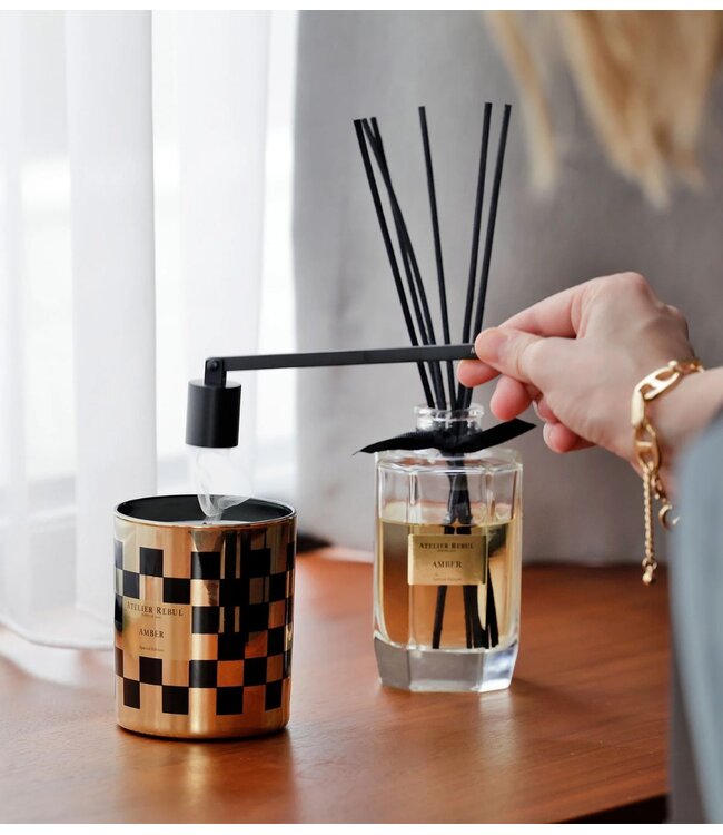 Atelier Rebul Geurkaars AMBER SCENTED CANDLE - LIMITED EDITION - 210GR