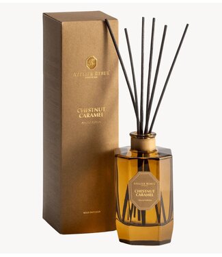 Atelier Rebul Geurstokjes CHESTNUT CARAMEL REED DIFFUSER - 200 ML NEW YEAR 2027