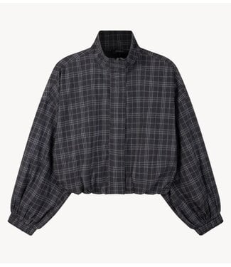 Refined Department Jas ladies woven oversized check jacket SKYE check