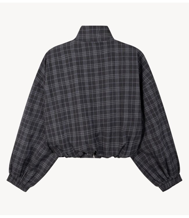 Refined Department Jas ladies woven oversized check jacket SKYE check