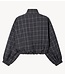 Refined Department Jas ladies woven oversized check jacket SKYE check