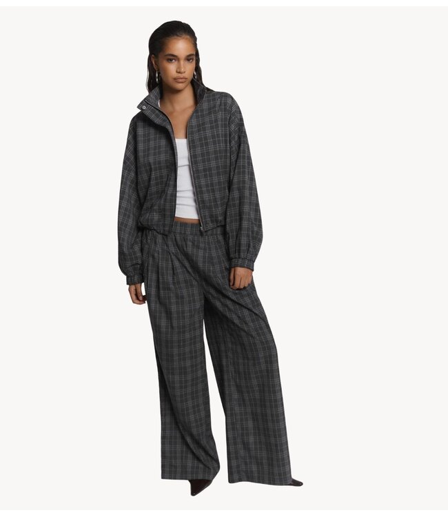 Refined Department Jas ladies woven oversized check jacket SKYE check