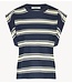 BY-BAR Top mason stripe top grain navy stipe