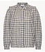 BY-BAR Blouse maia check blouse ash grey check