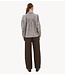 BY-BAR Blouse maia check blouse ash grey check