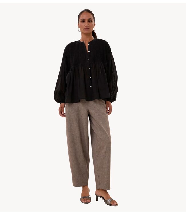 BY-BAR Broek edda pants biscuit melee