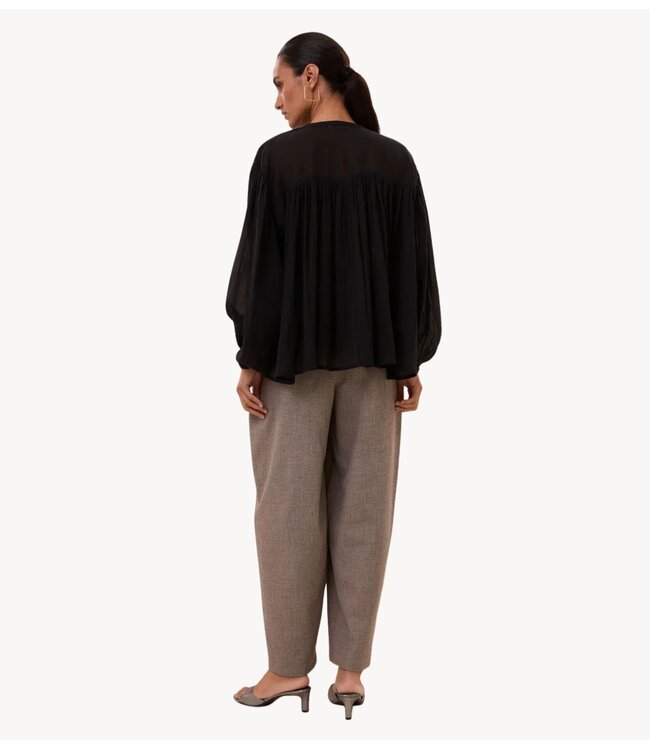 BY-BAR Broek edda pants biscuit melee