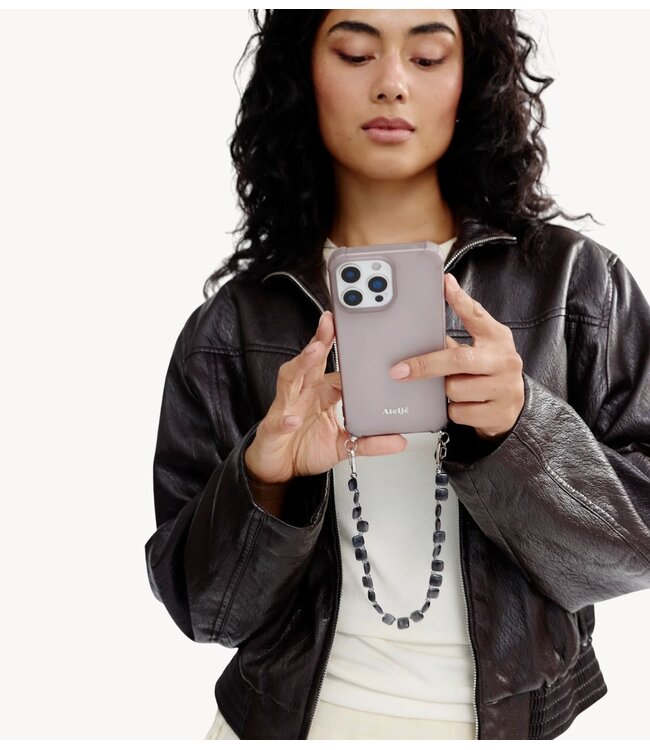 Ateljé Telefoonkoord  short Pebble cord