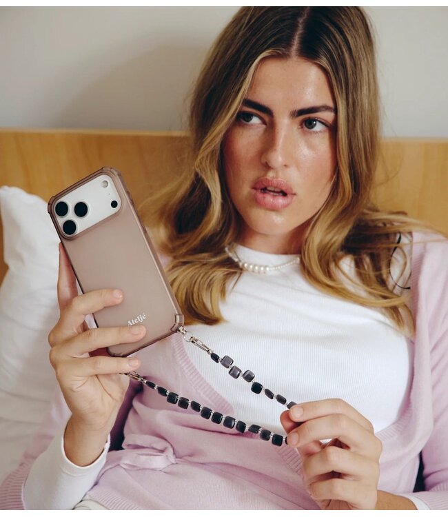 Ateljé Telefoonkoord  short Pebble cord
