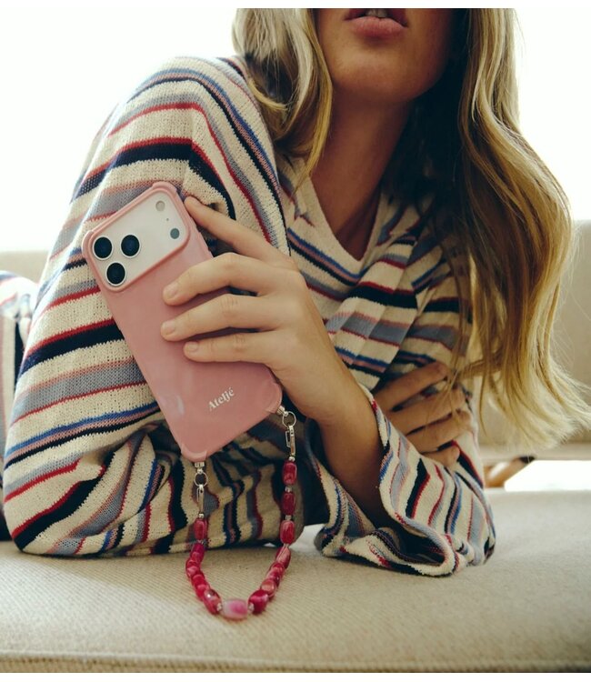 Ateljé Telefoonkoord  short Hibiscus cord