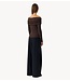 YAS Top YASLIVO LS OFF SHOULDER TOP Chocolate Brown