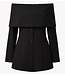YAS Blazer YASFELLY LS OFF SHOULDER BLAZER S. Black