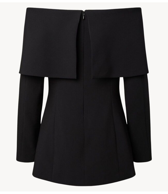 YAS Blazer YASFELLY LS OFF SHOULDER BLAZER S. Black