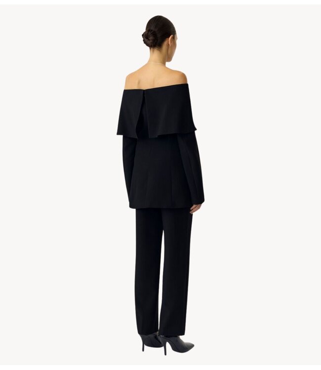 YAS Blazer YASFELLY LS OFF SHOULDER BLAZER S. Black