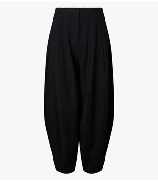 YAS Broek YASBAY HW BARREL BALLOON PANT Black