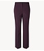 YAS Broek YASBETHY MW FLARED PANTS NOOS Plum Perfect