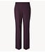 YAS Broek YASBETHY MW FLARED PANTS NOOS Plum Perfect