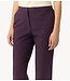 YAS Broek YASBETHY MW FLARED PANTS NOOS Plum Perfect