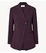 YAS Blazer YASBETHY LS WRAP BLAZER Plum Perfect
