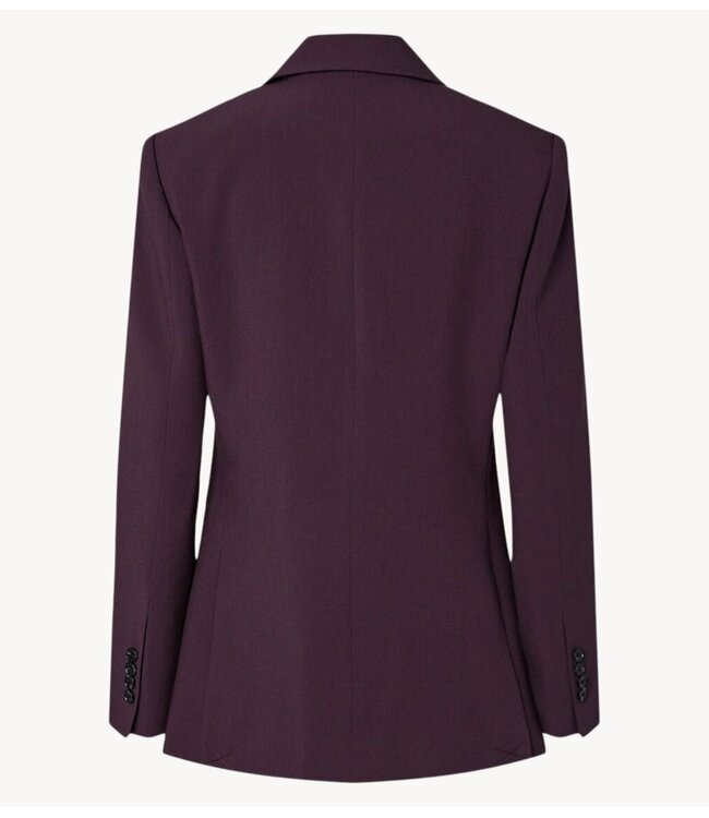 YAS Blazer YASBETHY LS WRAP BLAZER Plum Perfect