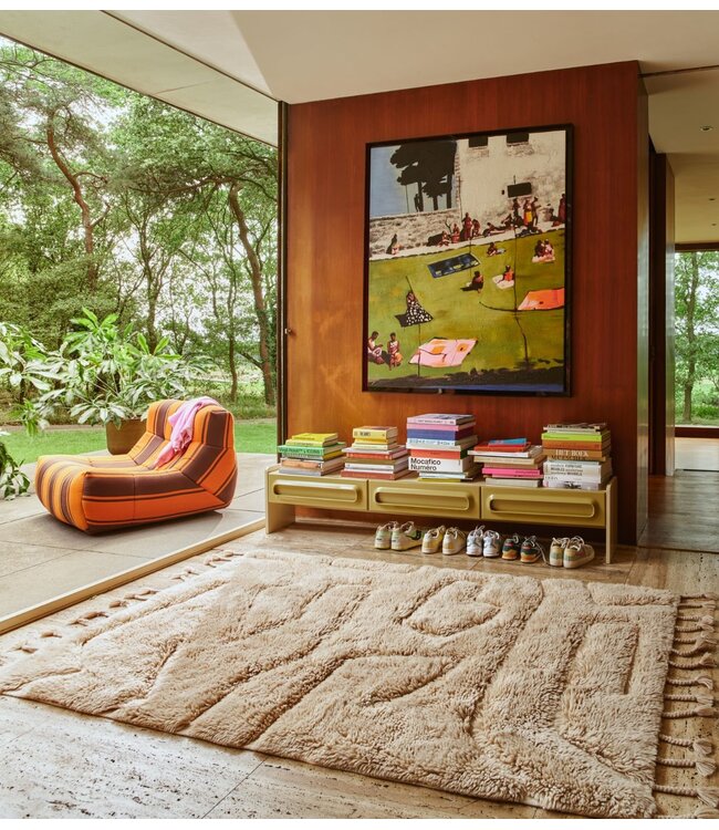 HKLIVING Vloerkleed Rug wool limitless (140x200cm)