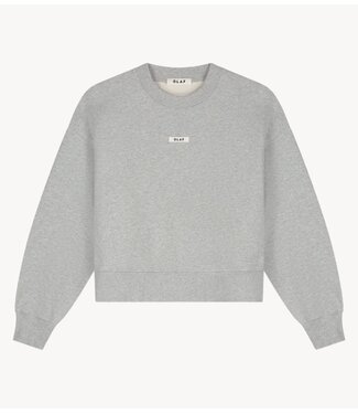 OLAF Trui BOXY CREWNECK HTR GREY