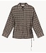 OLAF Blouse TIE CHECK SHIRT CHECK