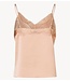 Second Female Top  Glimps Lace Strap Top Cream Tan