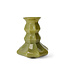 HKLIVING Vaas Silhouette glass vase, green