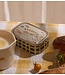 Paddywax Kaarsen Bistro 4.5oz/127g French Baguette Printed Tin Candle ‐ Rosemary Thyme