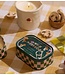 Paddywax Kaarsen Bistro 4.5oz/127g Mushroom Printed Tin Candle ‐ Wild Mushroom
