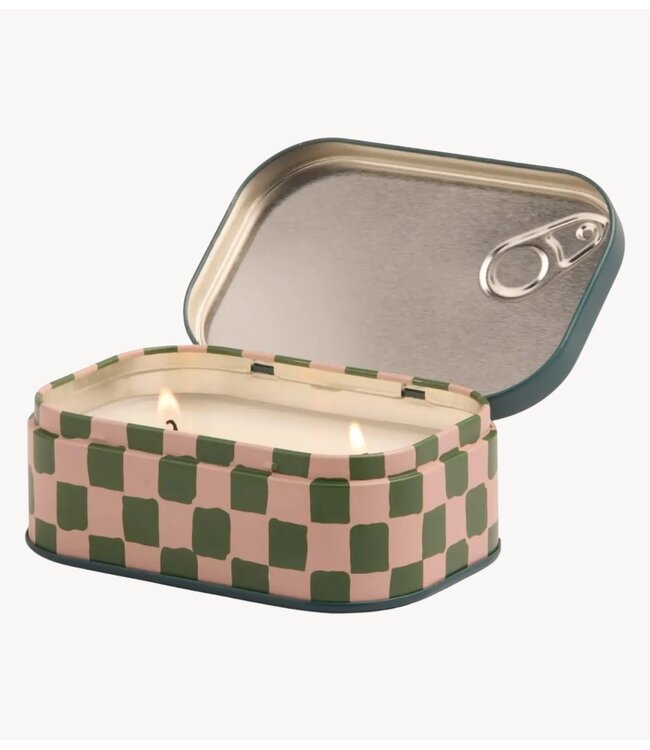 Paddywax Kaarsen Bistro 4.5oz/127g Mushroom Printed Tin Candle ‐ Wild Mushroom