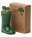 Paddywax Luciferdoosje Wellington Boot Matches Holder (25 Pcs) Green