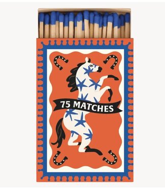 Paddywax Luciferdoosje A Dopo Boxed Matches Horse (75 Pcs) ‐ Blue