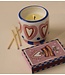 Paddywax Luciferdoosje A Dopo Boxed Matches Hearts (75 Pcs) ‐ Pink