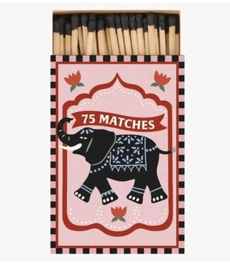 Paddywax Luciferdoosje A Dopo Boxed Matches Elephant (75 Pcs) ‐ Black