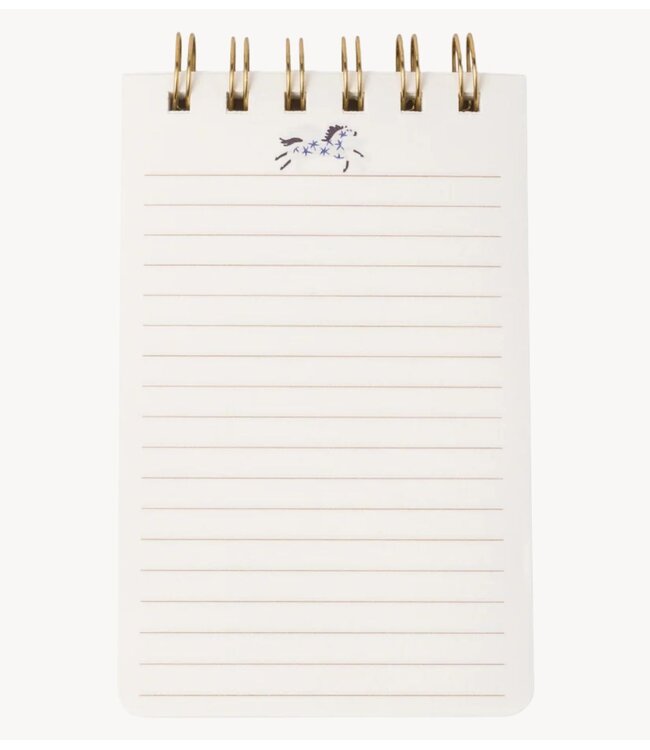 Paddywax Notitieboekje  A Dopo Twin Wire Notepad ‐ Horse