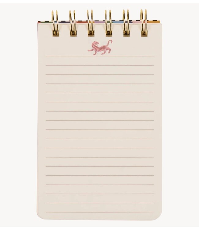 Paddywax Notitieboekje A Dopo Twin Wire Notepad ‐ Tiger
