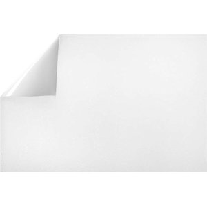 Fensterfolie Statisch 2D 90CM Breit - Frost Weiß